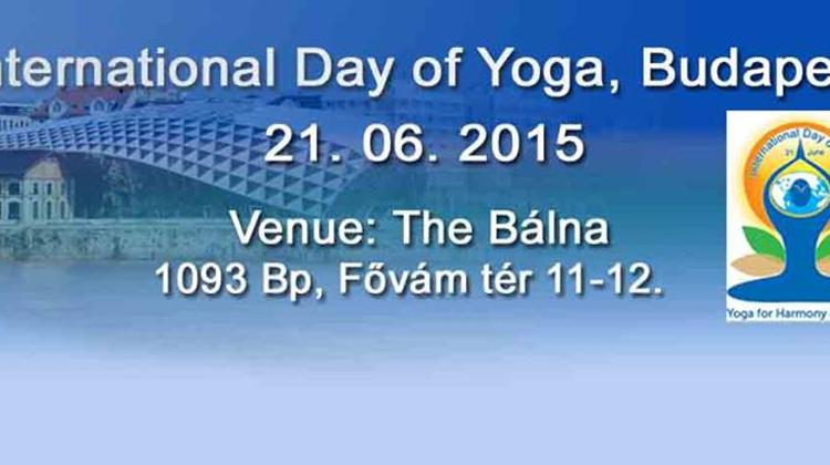 International Day Of Yoga In Budapest, Bálna, 21 June