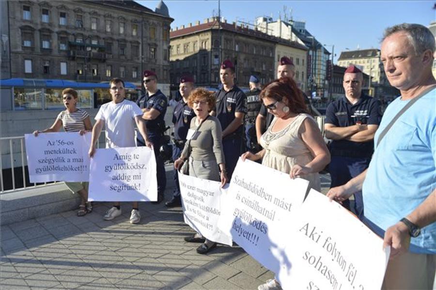 Radical Nationalists Protest Against Immigrants In Budapest