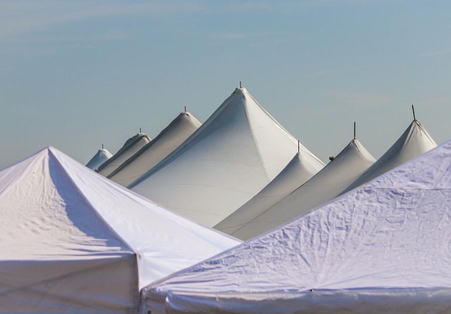 New Tent Camps For Refugees In Hungary