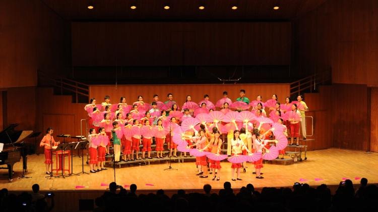 The Hong Kong Children’s Choir, Hungarian National Gallery, Budapest, 31 July