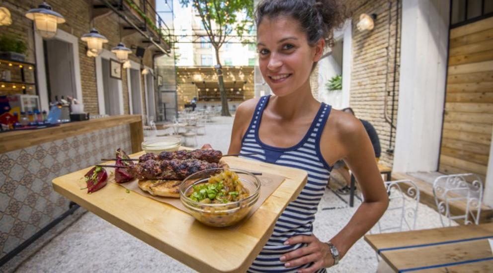 Mazel Tov, Budapest’s First Israeli-Style “Ruin Restaurant”