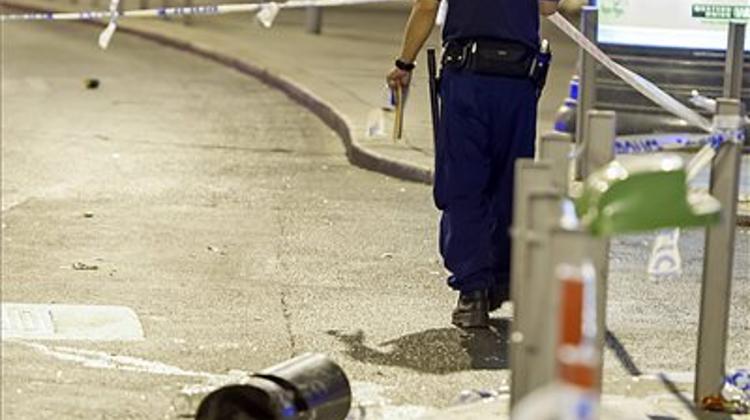 Video: Football Thugs Clash With Police In Budapest