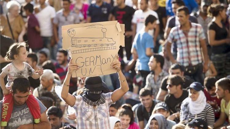 Migrants Denied Access To Budapest Keleti Train Station