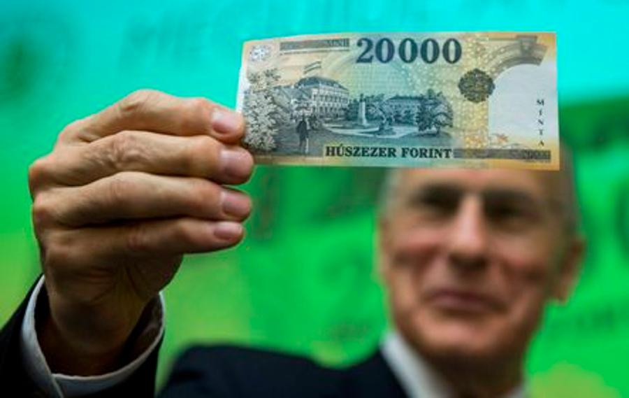 National Bank Of Hungary Revamps HUF 20,000 Banknote