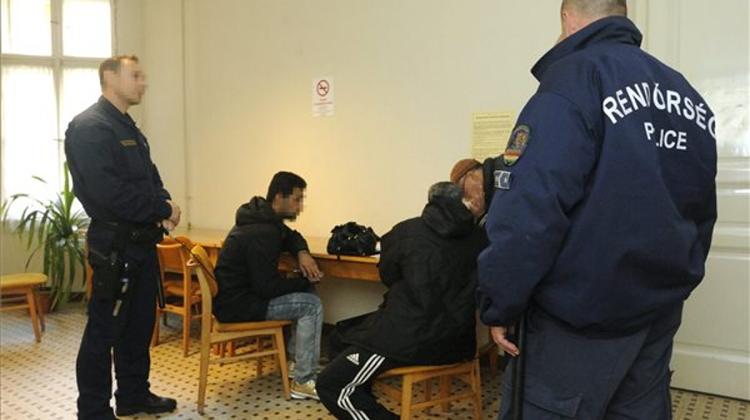 Protesting Refugees In Hungary Arrested