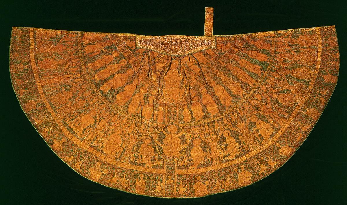 The Coronation Mantle on Display in National Museum Budapest