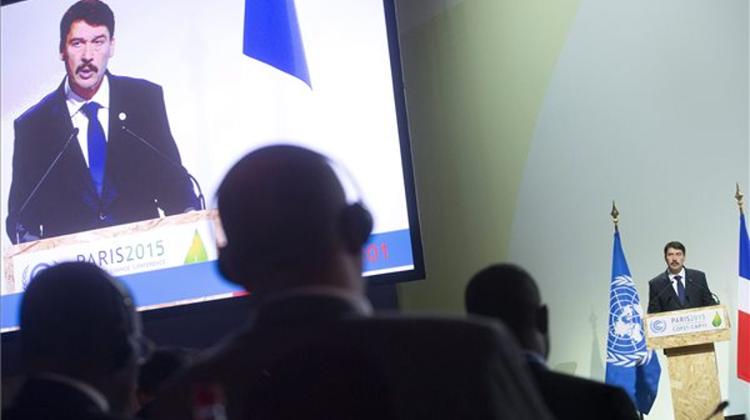 Hungaria President Áder: Paris Conference ‘Not The End Of The Road’ In Climate Talks