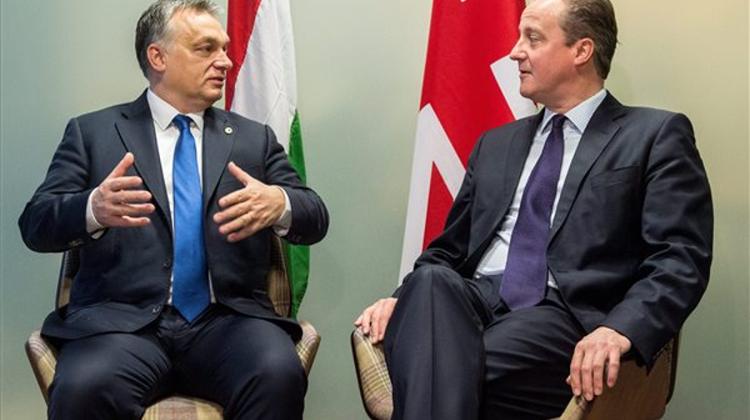 V4 Premiers, Including Hungary's PM Give Cameron A Hearing
