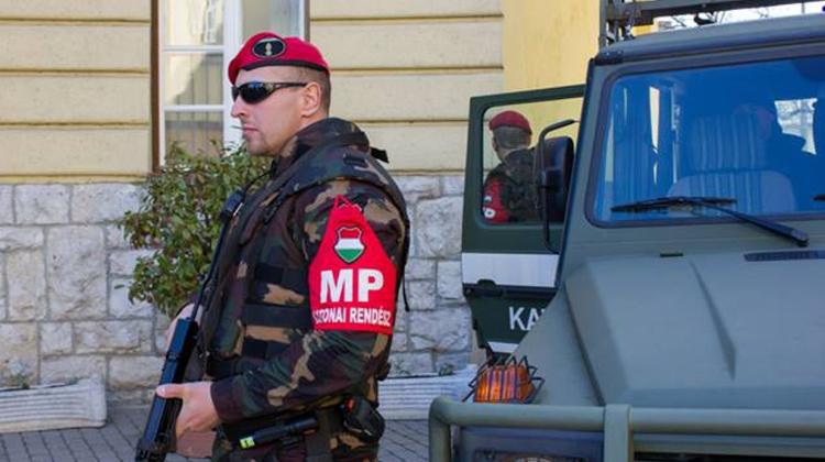 Military Police Continue Securing Public Areas In Hungary