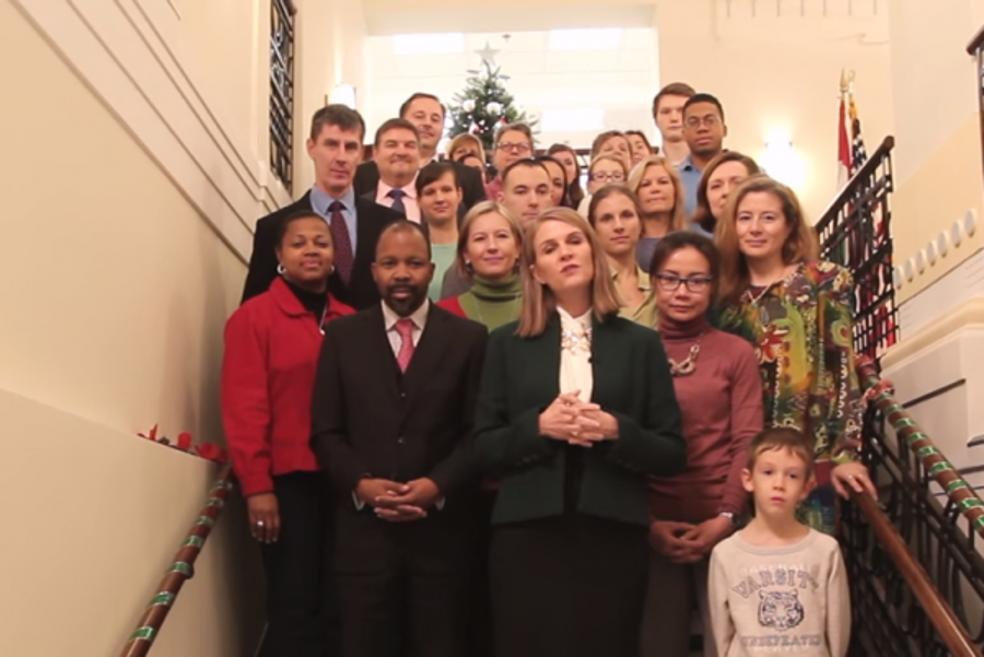 Video: US Ambassador To Hungary, Colleen Bell’s Christmas Message