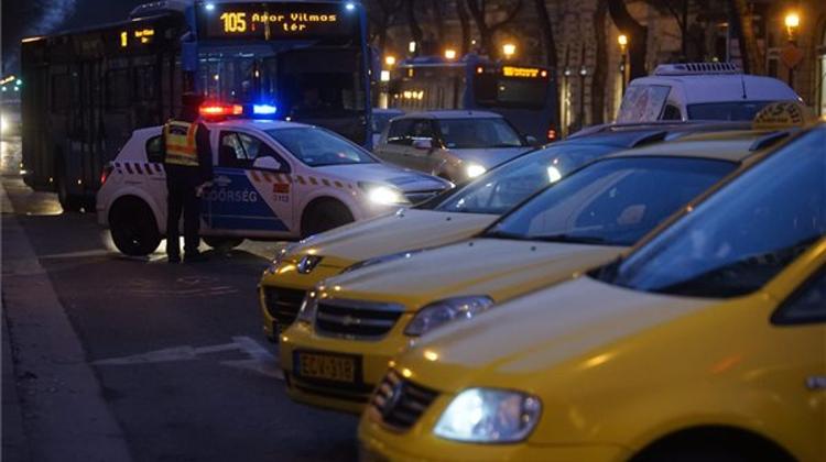 Updated: Budapest Taxi Drivers Stage Demo Against Uber