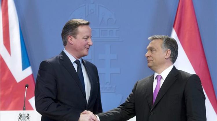 Hungary’s PM Orbán, Cameron Discuss Range Of Issues