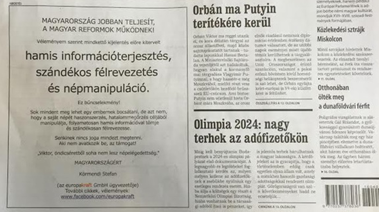 “Viktor, Self-Praise Will Never Result In Popular Satisfaction”