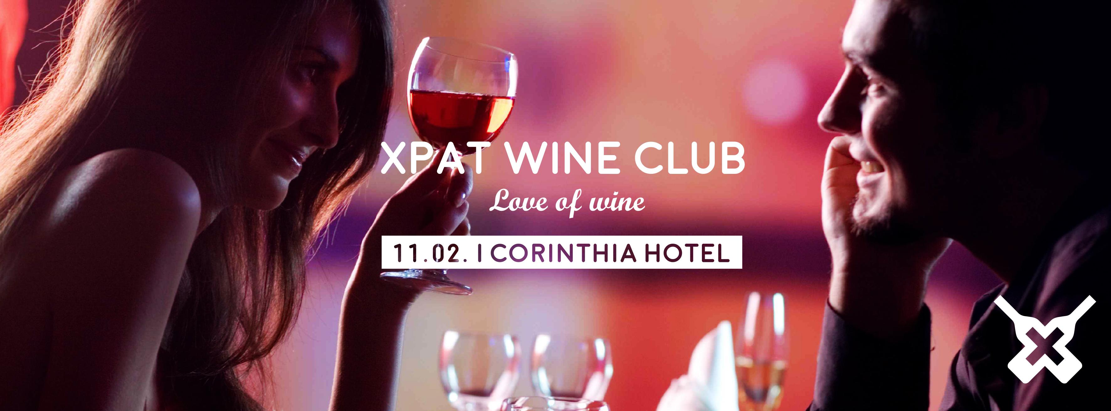 Reminder: Xpat Wine Club, Corinthia Hotel Budapest