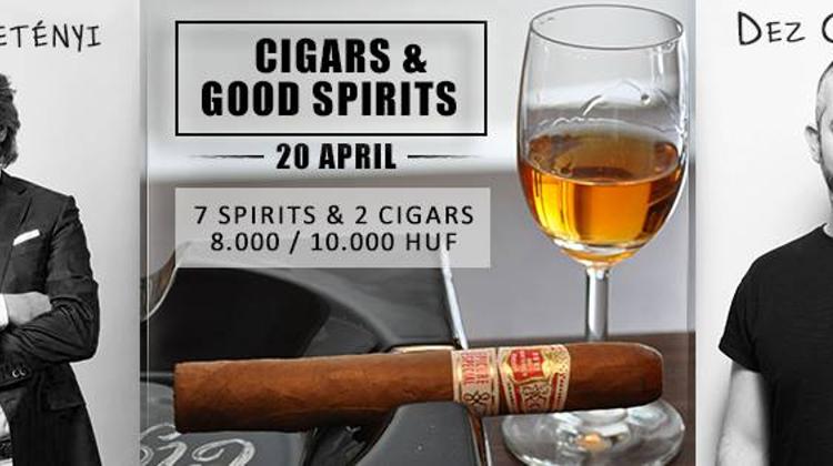 Cigars & Good Spirits, Brody Studios Budapest, 20 April