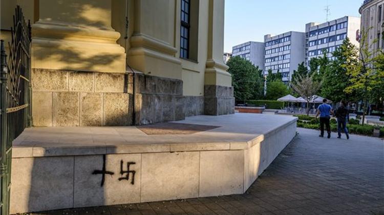 Historic Debrecen Church Vandalised