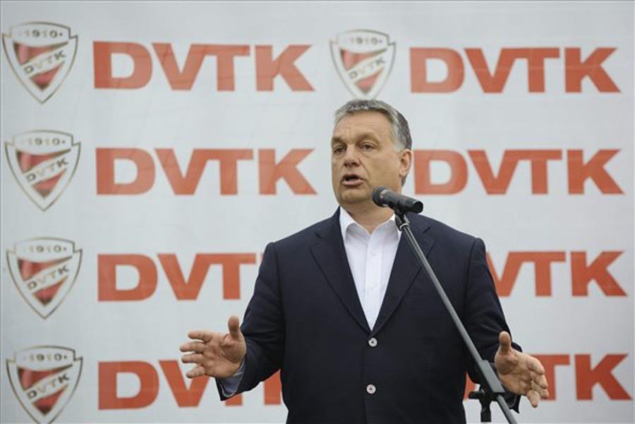 Orbán Inaugurates Sports Facilities In Szolnok, Miskolc