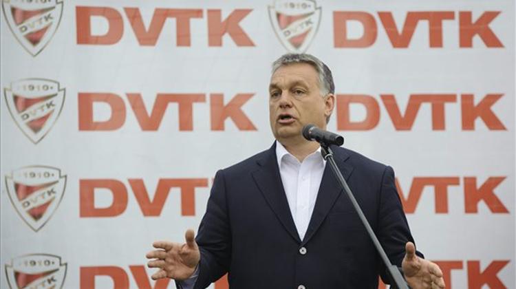 Orbán Inaugurates Sports Facilities In Szolnok, Miskolc