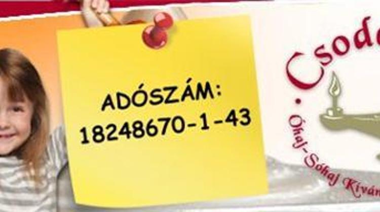 Help Magic Lamp (Csodalámpa) Wish-Fulfilling Foundation With 1% Of Your Income Tax