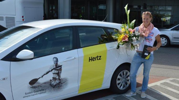 Hertz Proudly Supports Hungarian Olympian