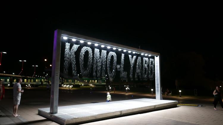 Now On: Julius Popp: Bit.Fall Exhibition, Ludwig Museum