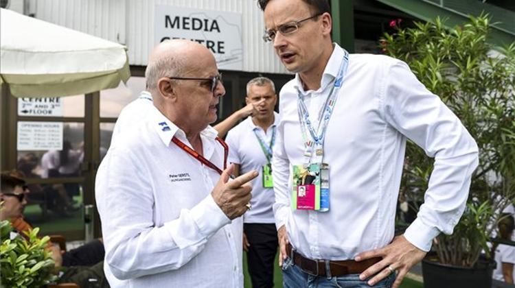 Hungary’s Foreign Minister: Formula 1 National Economic Interest