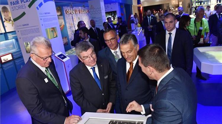 Hungarian Prime Minister Orbán Meets IOC Chief In Rio