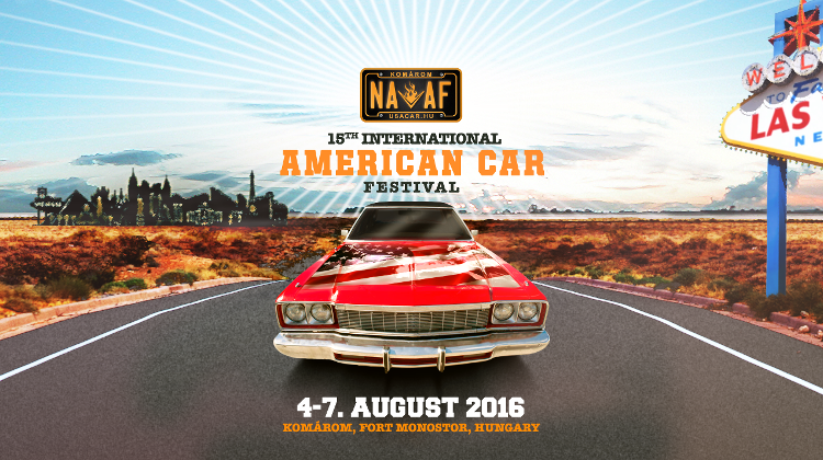 American Car Festival, 4 – 7 August, Komárom In Hungary