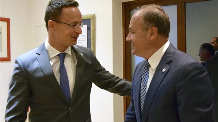 Hungary’s Foreign Minister Meets Croatian, Romanian Ministers In Dubrovnik