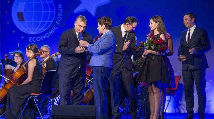 Orbán Awarded Man Of The Year At Krynica Forum