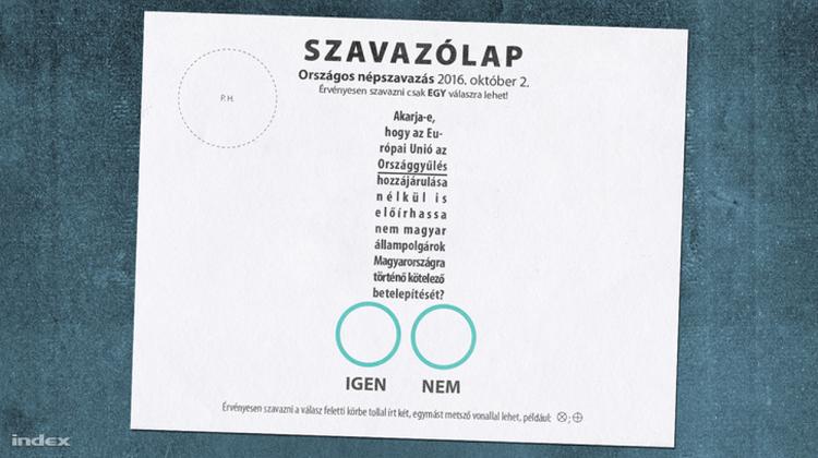 Hungarian NGOs Launch Joint Anti-Referendum Campaign