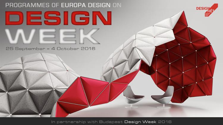 Programmes By Europa Design @ Design Week Budapest 2016