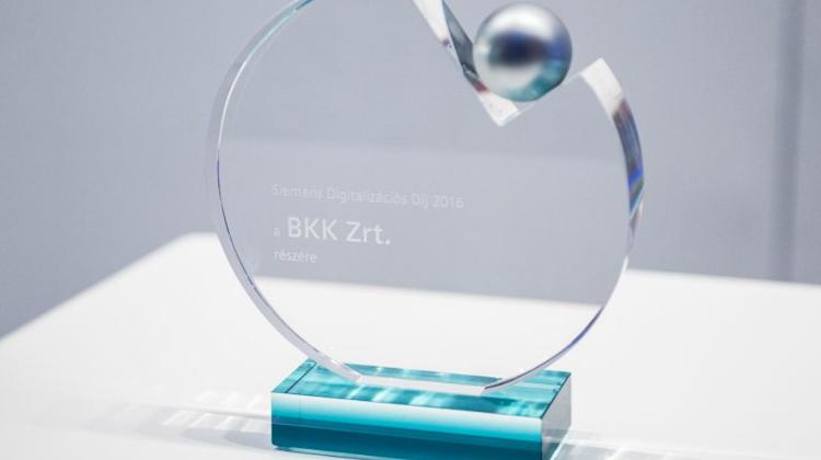 Budapest Transport Center Receives Siemens Digitization Accolade