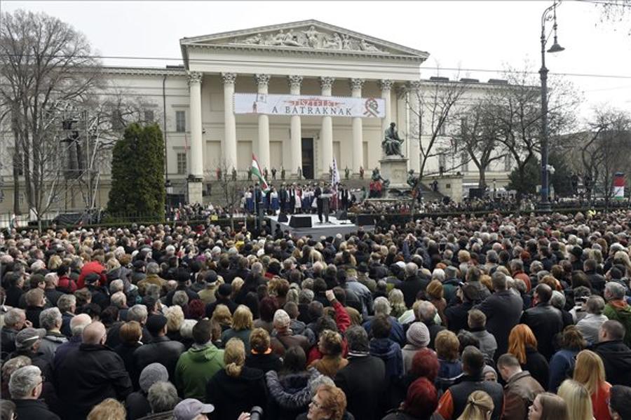 March 15 - Prime Minister Orbán: Brussels Must Be Halted