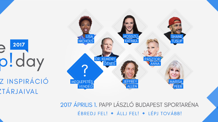 Wake-Up! Day With Lisa Nichols, Katinka Hosszú, Shane Tusup & More, Budapest, 1 April