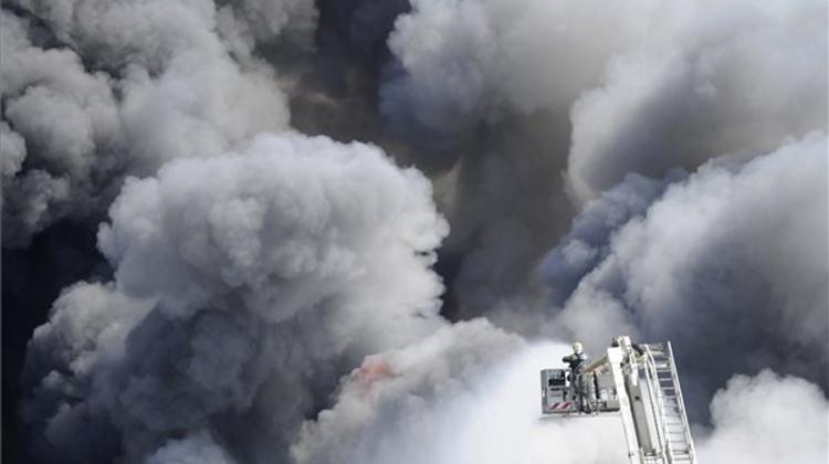 Pharmaceutical Depot Burns Down