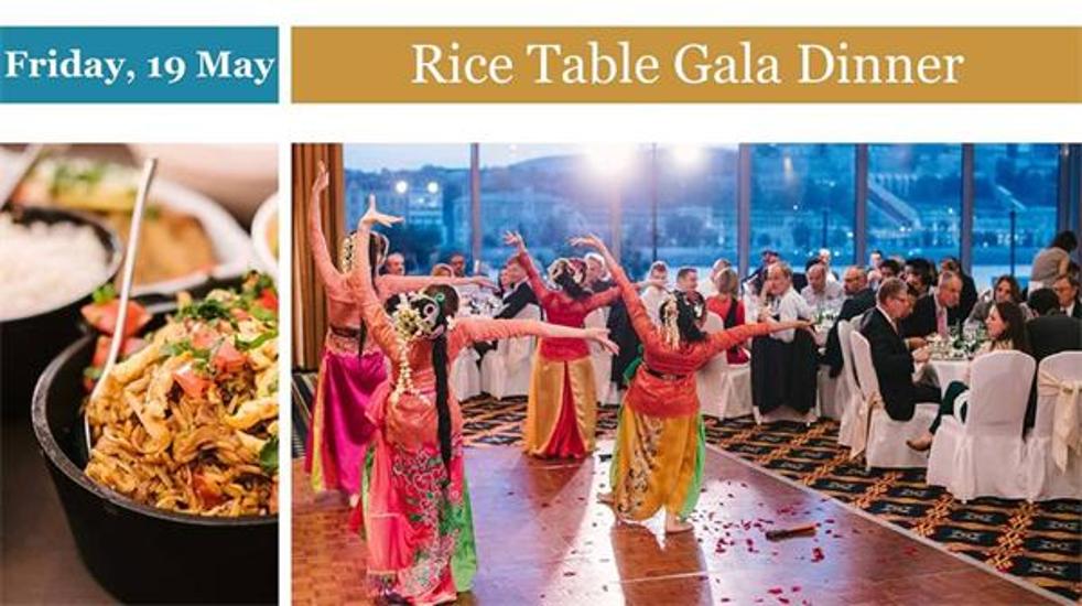 Rice Table Gala Dinner, Marriott Hotel, 19 May