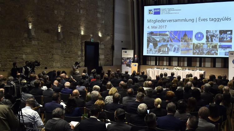 Meeting Of The German-Hungarian Chamber Of Industry And Commerce In Budapest