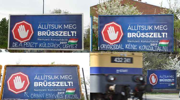“Let’s Stop Brussels!” Ads Suddenly Disappear All Over Hungary