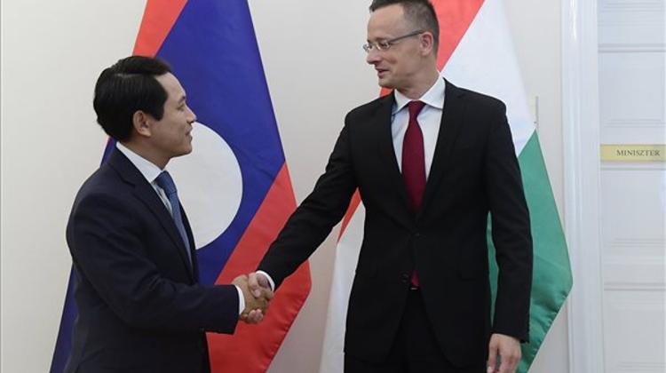 Laos Foreign Minister Held Talks In Hungary