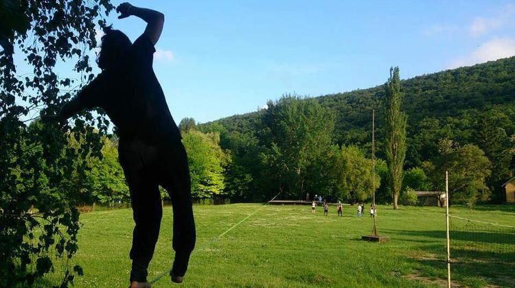 Slackline Picnic, Garden Of Philosophy, 25 June