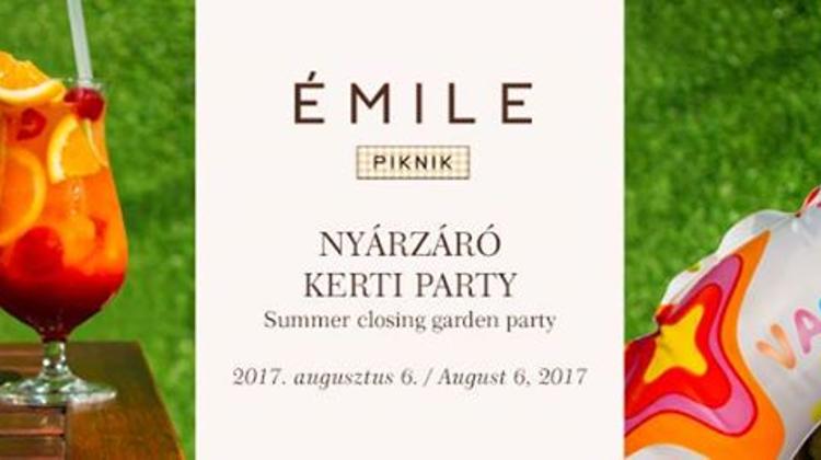 Émile Summer Closing Garden Picnic, 6 August