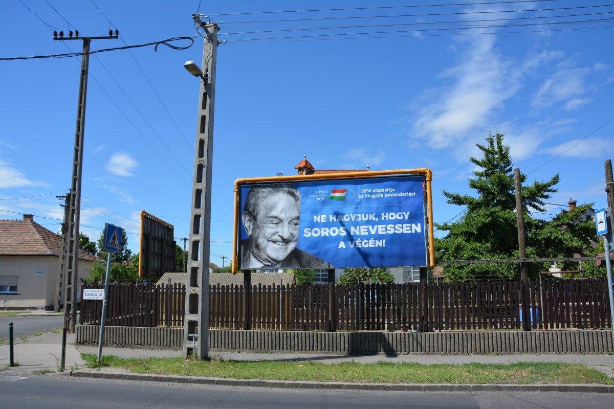 Soros Billboards To Be Removed For FINA Championships