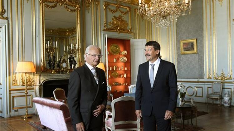 Áder, King Of Sweden Discuss Climate Change