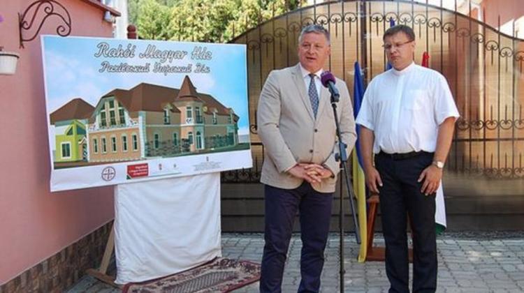 Work Begins On First Hungarian Centre In Ukraine