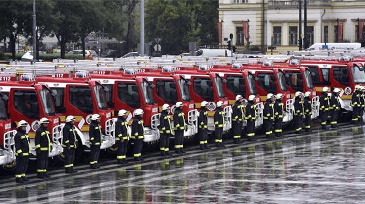 Emergency Management Agency Acquired Twenty-Five Fire Engines