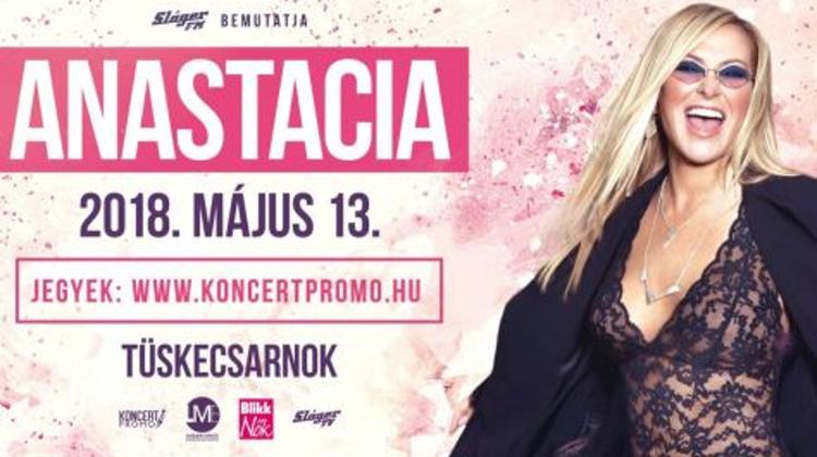 Anastacia: ‘The Evolution Tour’, Tüskecsarnok, 13 May