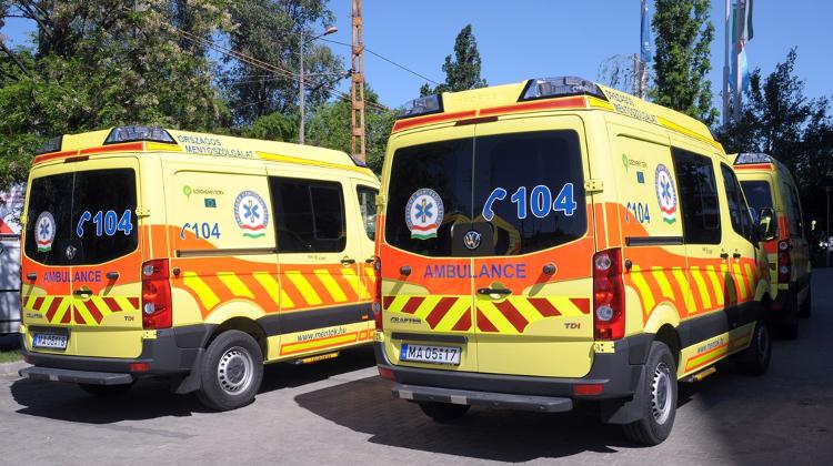 Military Hospital, Ambulance Services Hold Exercise On Fictitious Explosion In Budapest