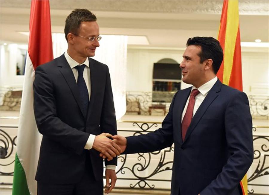 Hungary’s FM Highlights Importance Of Hungarian-Macedonian Cooperation